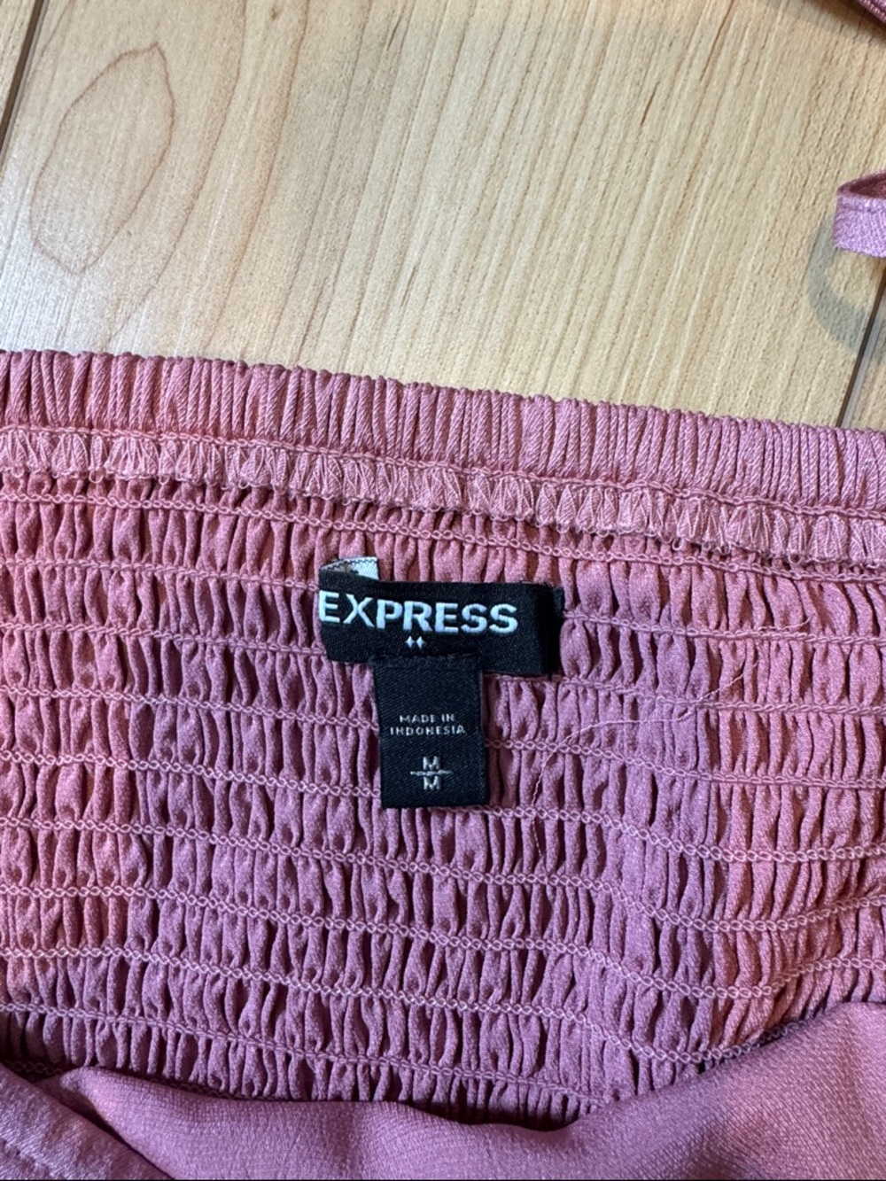 Sleeveless Pink Ruffle-Hem Mini Dress - Picture 2 of 3
